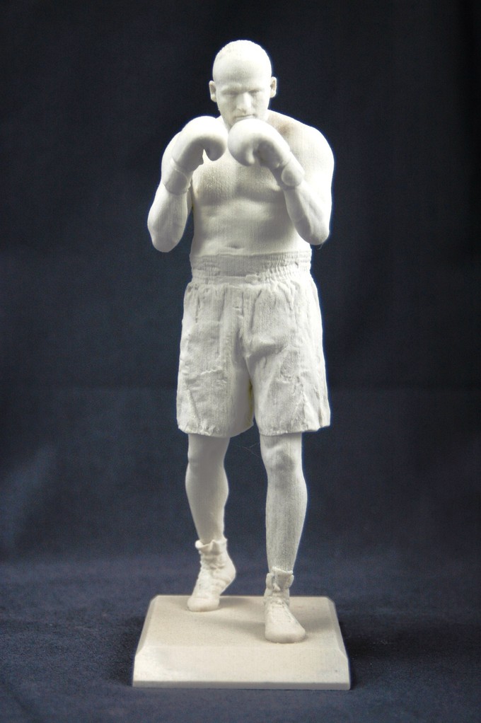 fertiger 3D Druck vom Boxer