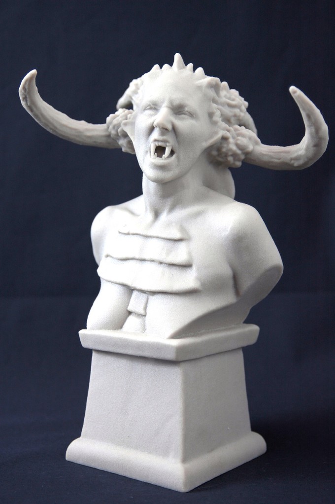 Digital sculpting- The final bust