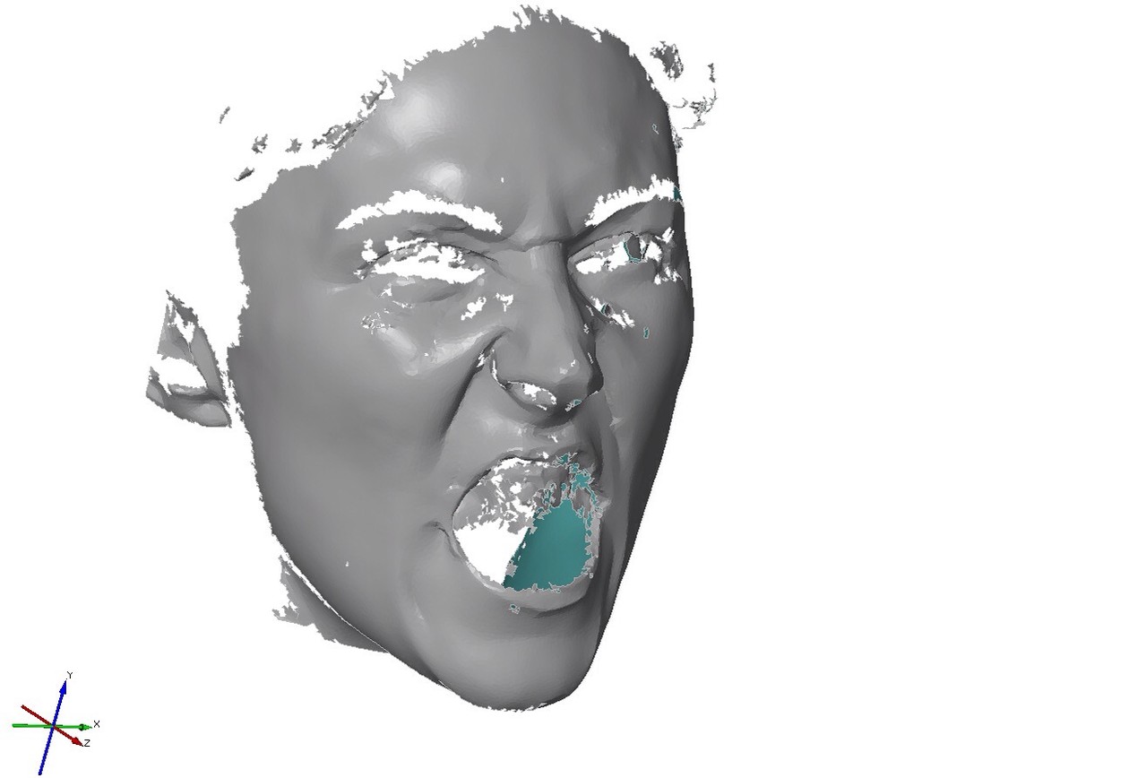 Digital sculpting- After the 3D scan