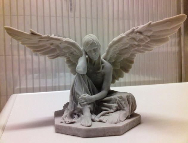 3D-Art sad angel