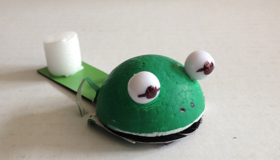 ゴム磁石でカエルがジャンプ！ ケロぴょん - Web版科学体験まつり