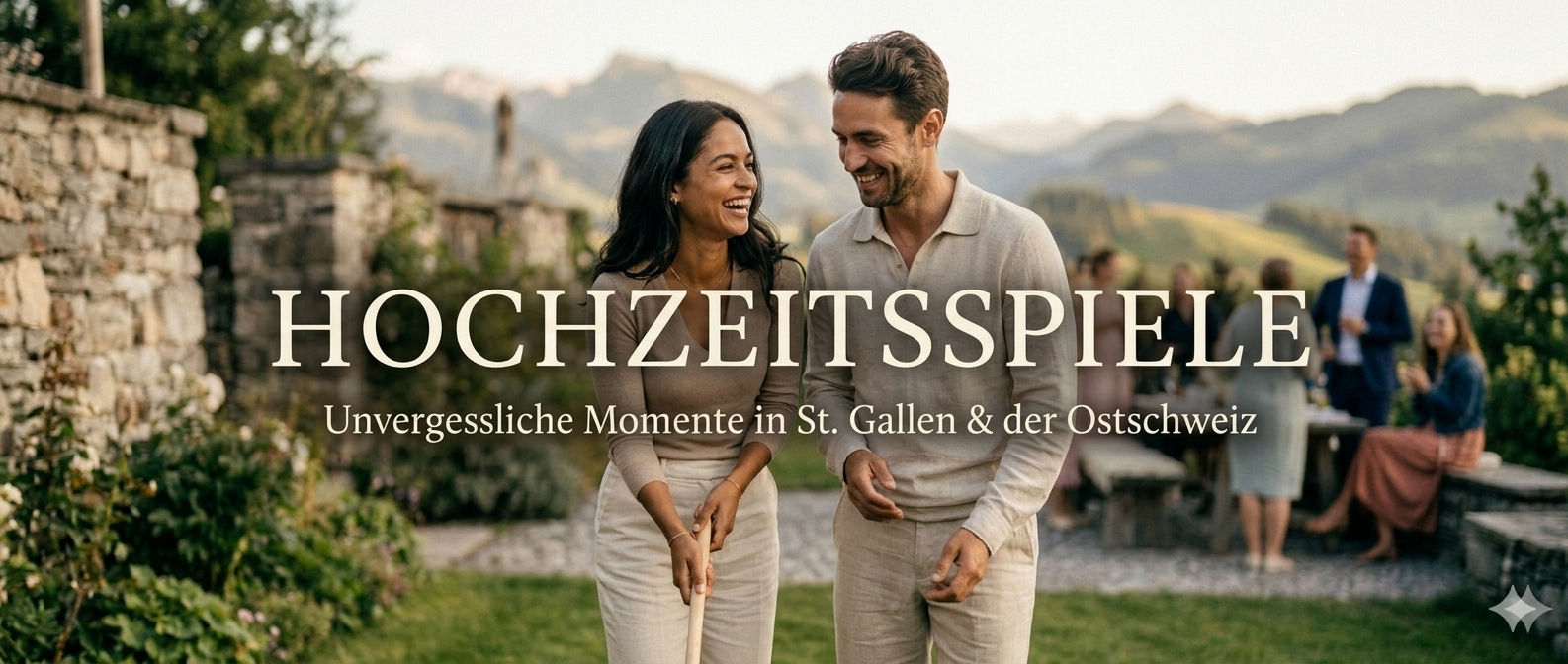 Moderne Hochzeitsspiele, die für Stimmung sorgen