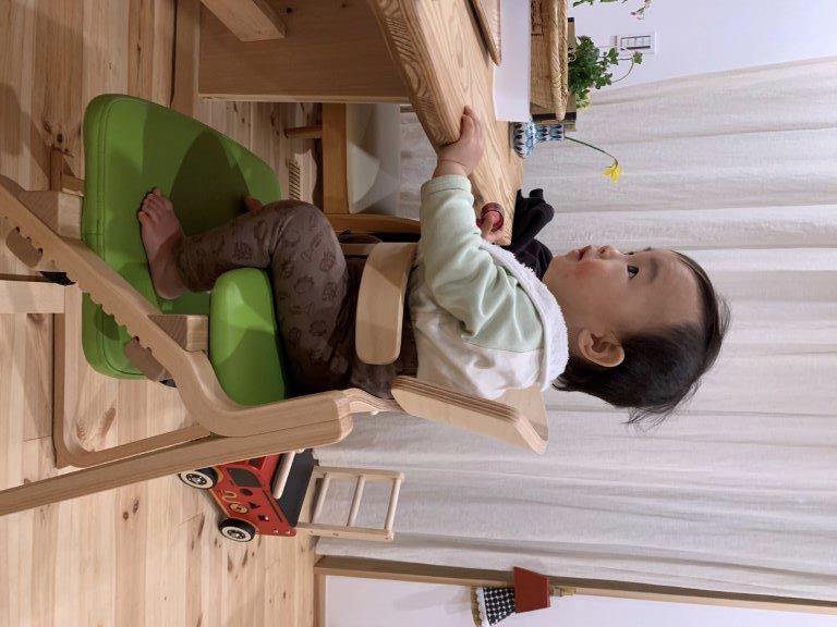 「姿勢を守る椅子」アップライトチェア《お客様からのお写真を頂きました^^/》