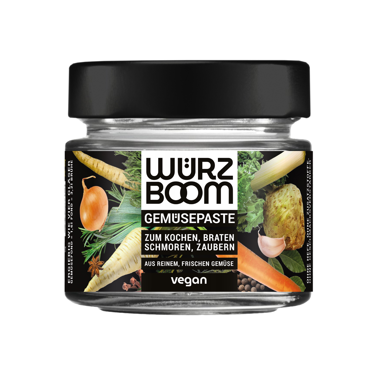 Würzboom Etikettendesign
