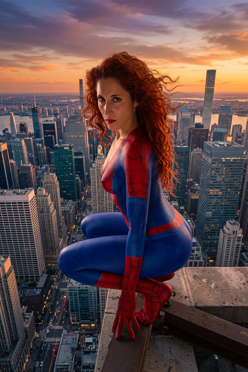 bodypaint spidergirl, spidergirl, bodypaint madrid