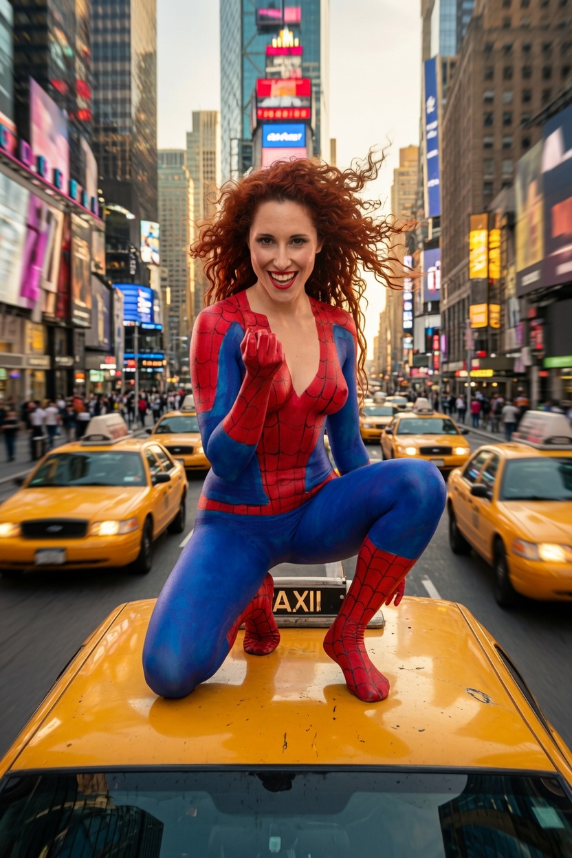 bodypaint spidergirl, spidergirl, bodypaint madrid