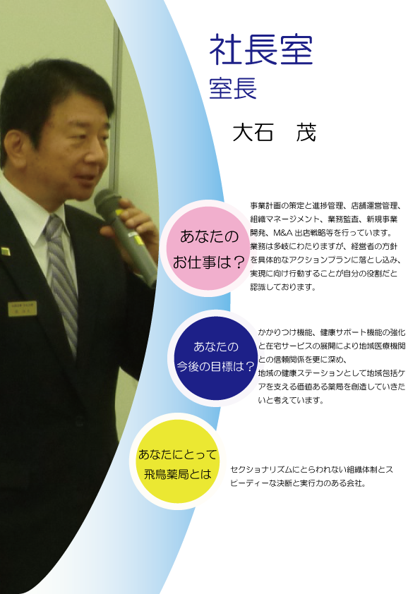 加須　羽生　薬局　社長室