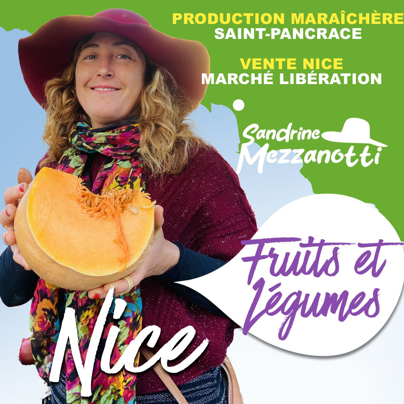   légumes cultivés avec amour.