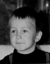 Rolf Aderhold im Alter von 5 Jahren