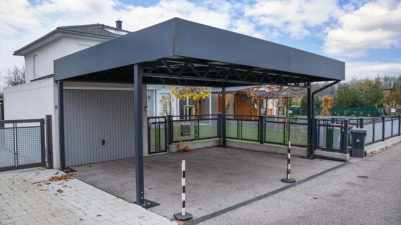 Individuell geplantes Carport