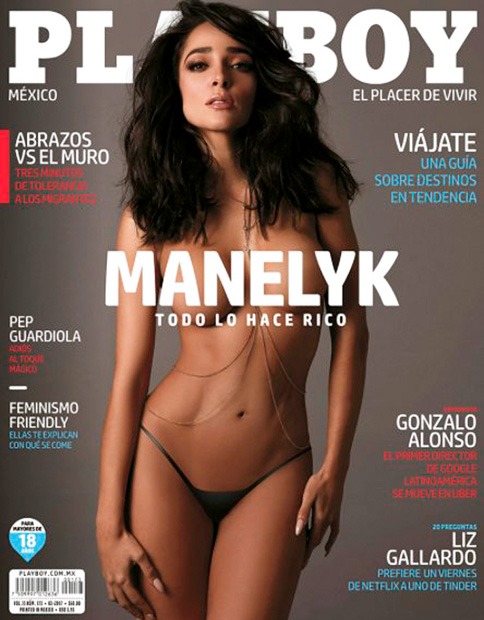Manelyk de Acapulco Shore, muestra todo en Revista Playboy Marzo 2017 (fotos)  - Página web de lagacetapeninsular