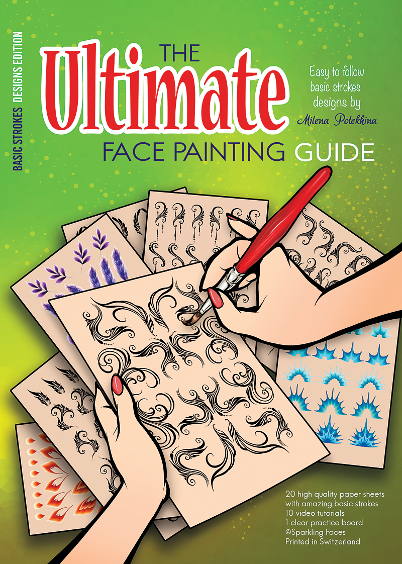 Sparkling Faces - Ultimate Face Painting Guide - Scary Halloween