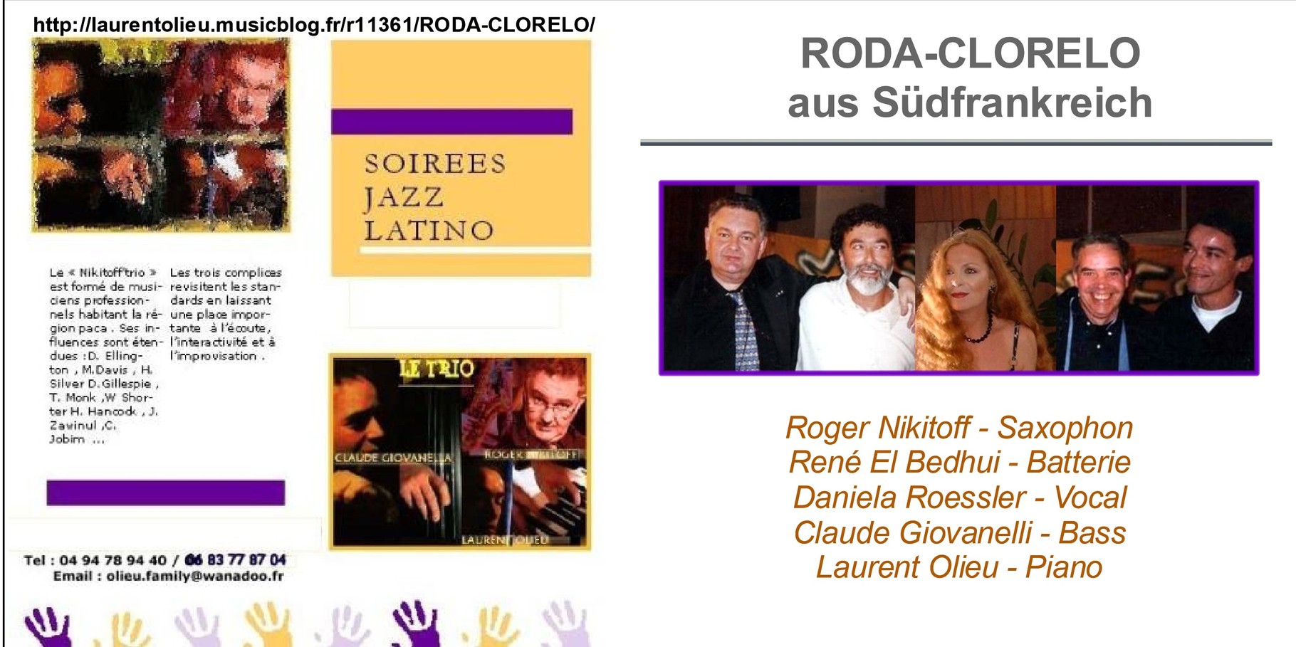 Roda Clorelo - Jazz aus Südfrankreich