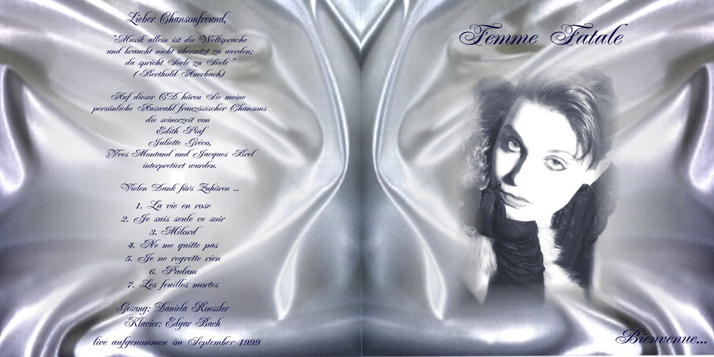 Daniela Roessler singt französische Chansons