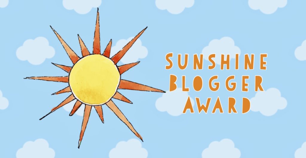 Sunshine Blogger Award 2022