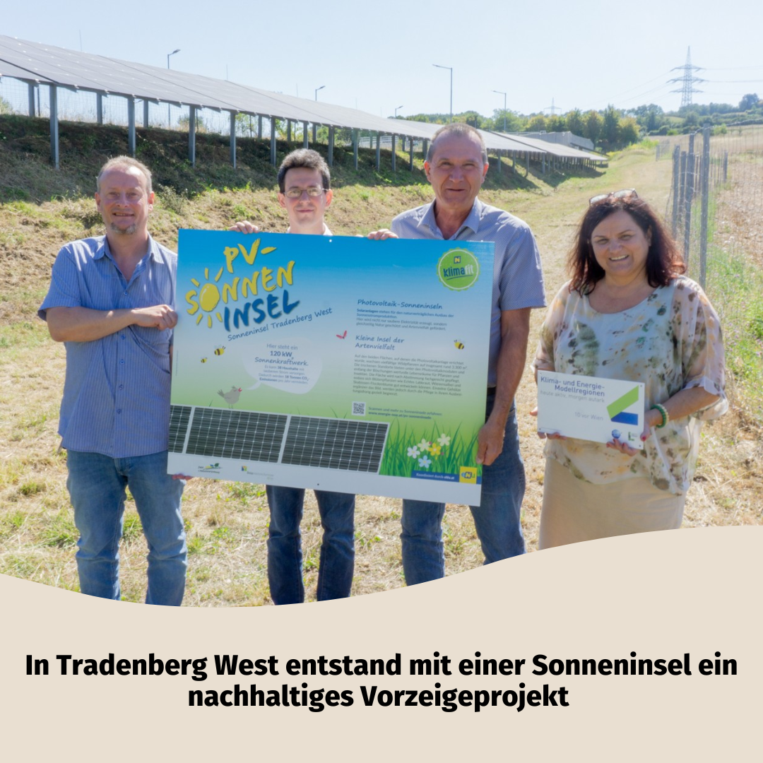 Neue PV-Sonneninsel in Tradenberg West