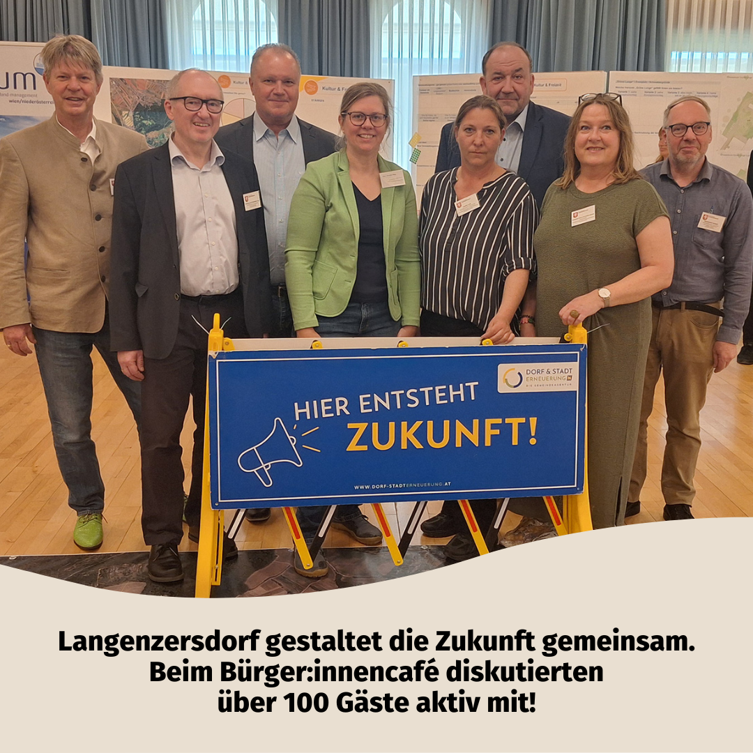 Gemeindevision Langenzersdorf - KEM und KLAR! war dabei!