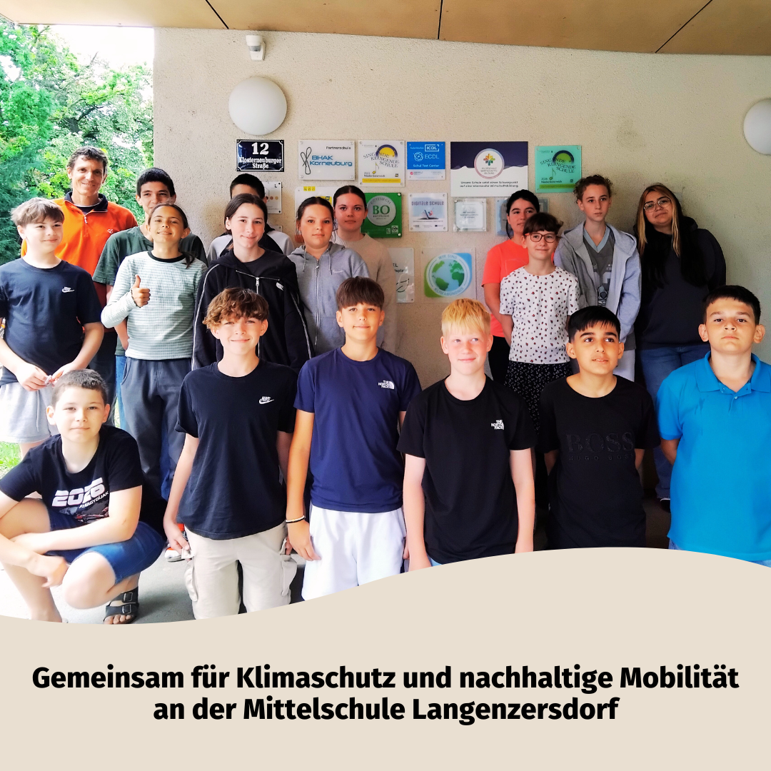 Mittelschule Langenzersdorf ist Bike-fit!