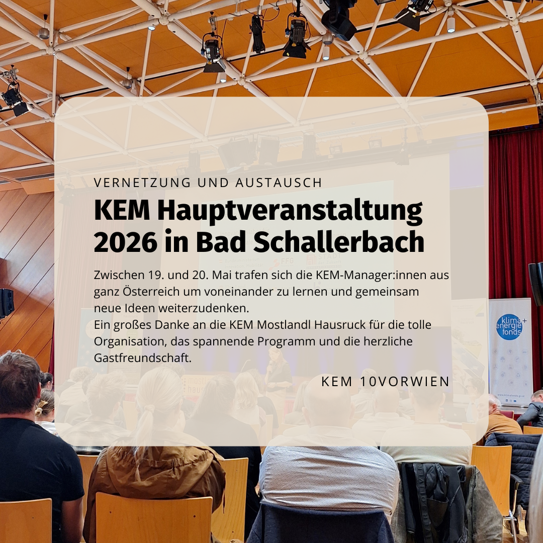 KEM Hauptveranstaltung 2026 