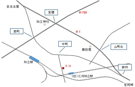 当事務所の周辺地図