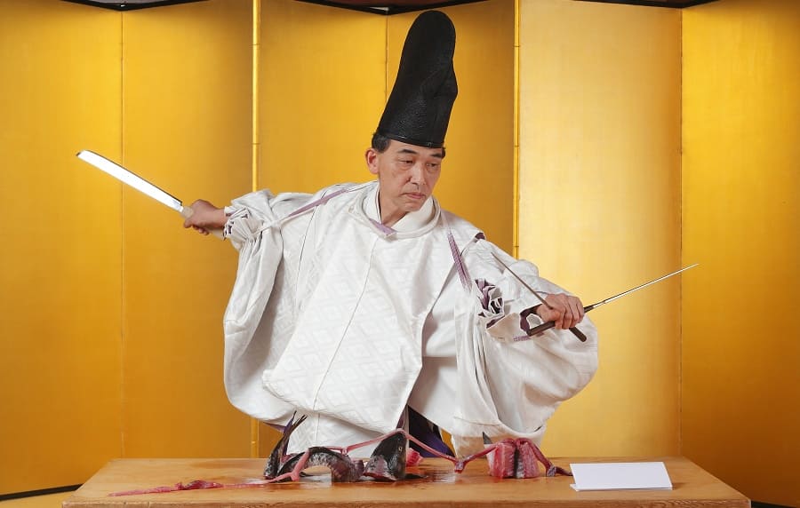 生間流による伝統の包丁儀式 〜和食文化の奥深さを体験〜