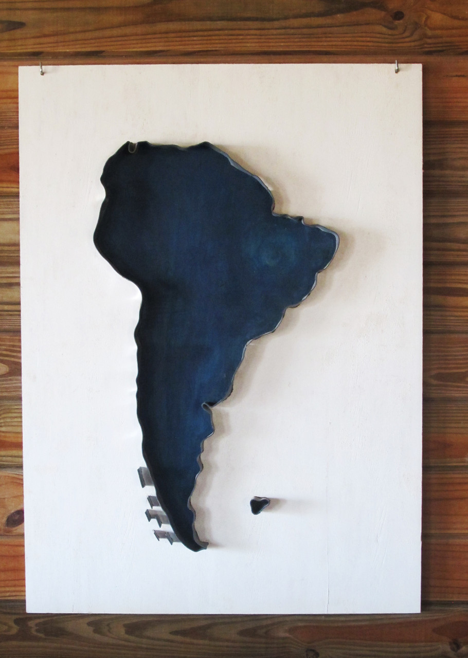 "América Do Sul" - 110x80 cm - 2015