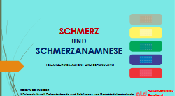Koisyn Schneider: Weiterbildung "Schmerz und Schmerzanamnese" - "Schmerzpatient und Behandlung"