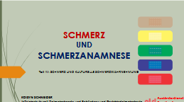 Koisyn Schneider: Weiterbildung "Schmerz und Schmerzanamnese" - "Schmerz und kulturelle Schmerzwahrnehmung"