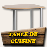 Fabrication table pour cuisine