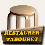 Restaurer un tabouret