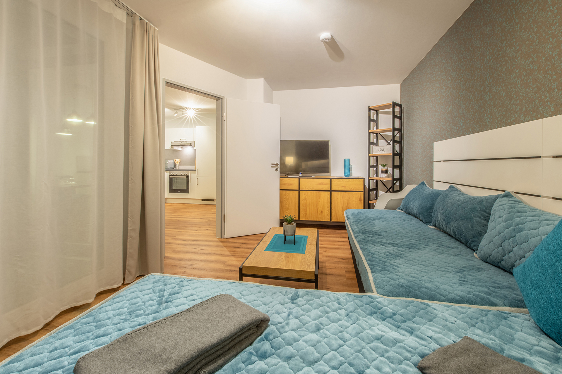Holiday apartments on Lake Constance: Apartment House Markdorf, Apartment 5 - Living