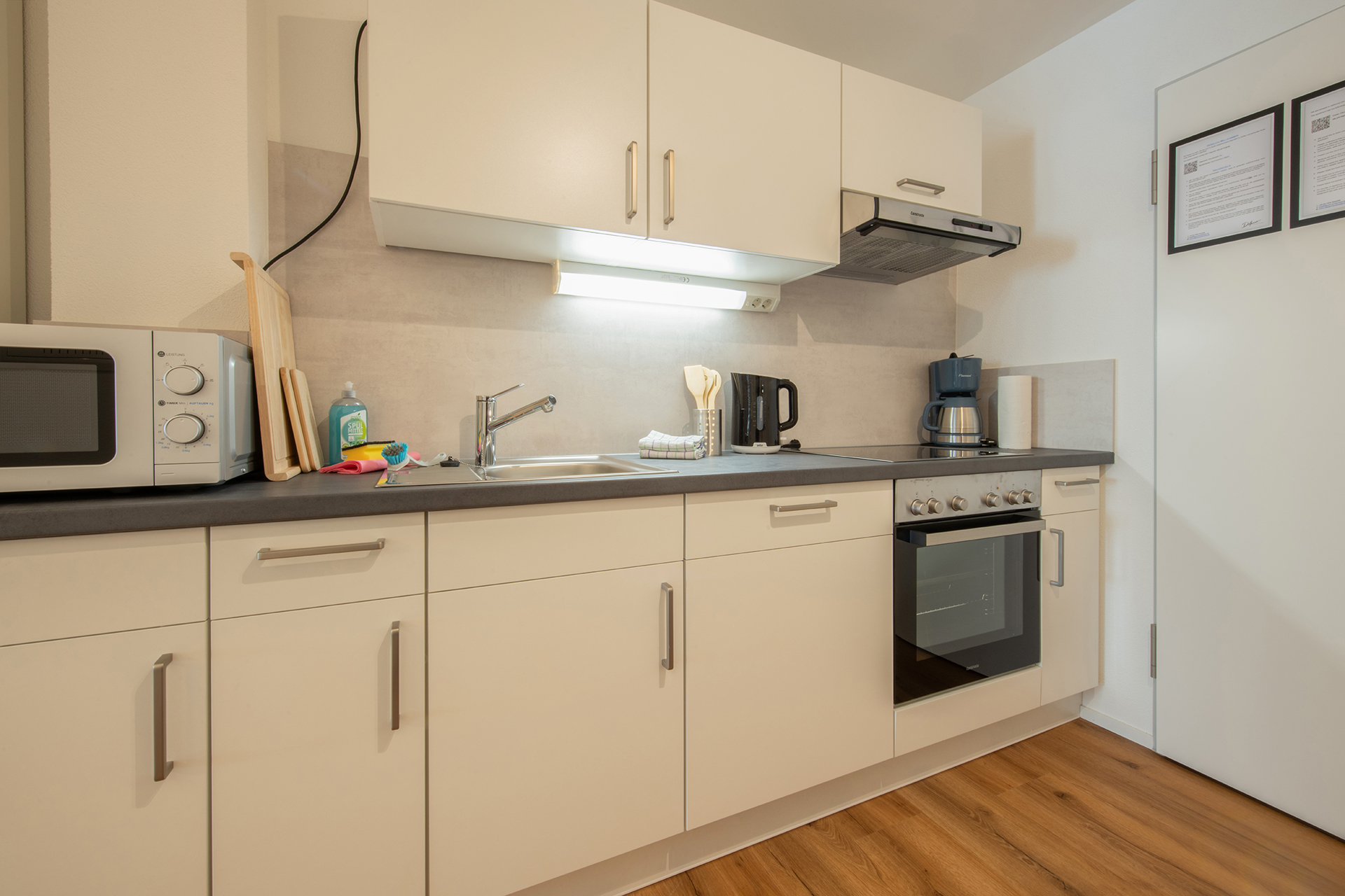 Holiday apartments on Lake Constance: Apartment House Markdorf, Apartment 3 - Kitchen