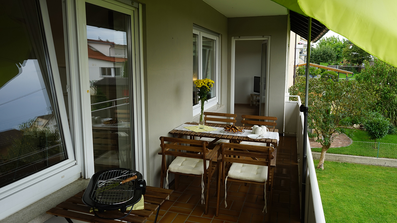 Ferienwohnung am Bodensee: Weitblick - Balkon