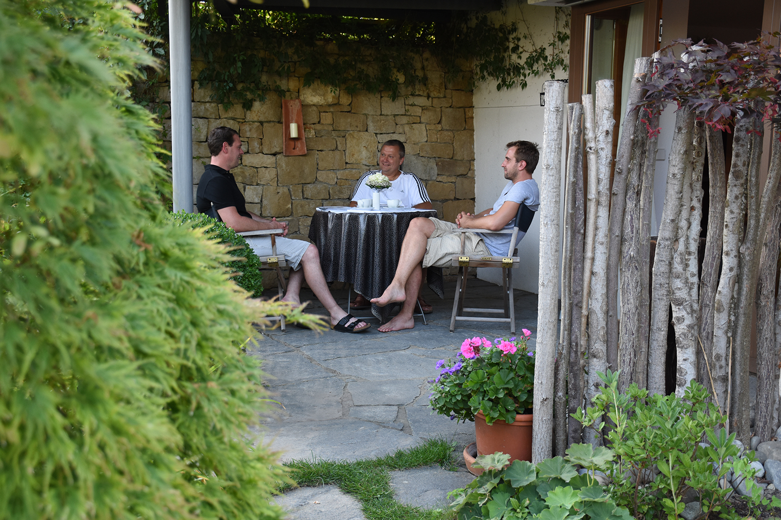 Holiday apartments on Lake Constance: Schillerstraße - Terrace