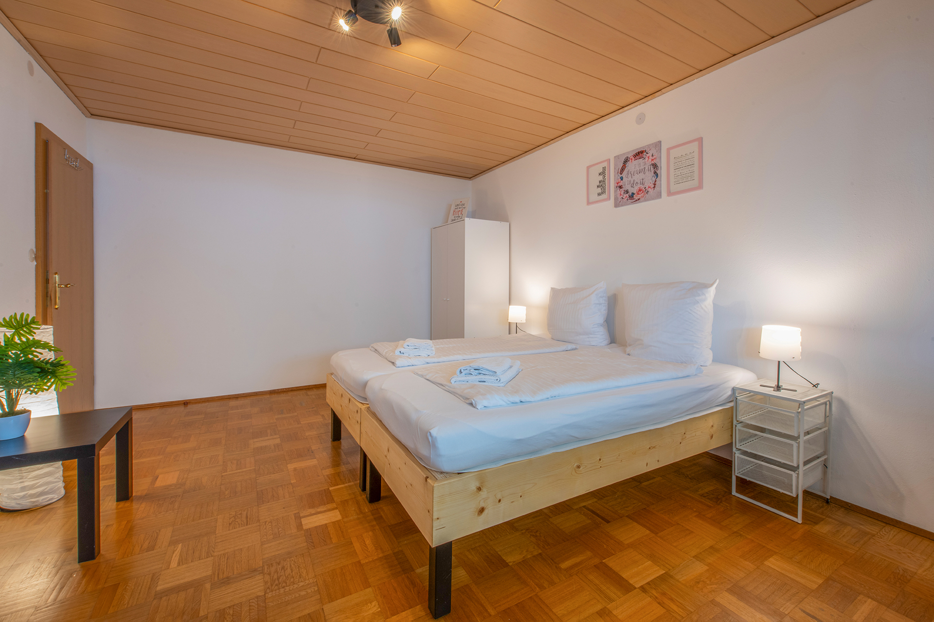 Ferienwohnung am Bodensee: Sonnhalde - Schlafzimmer 1