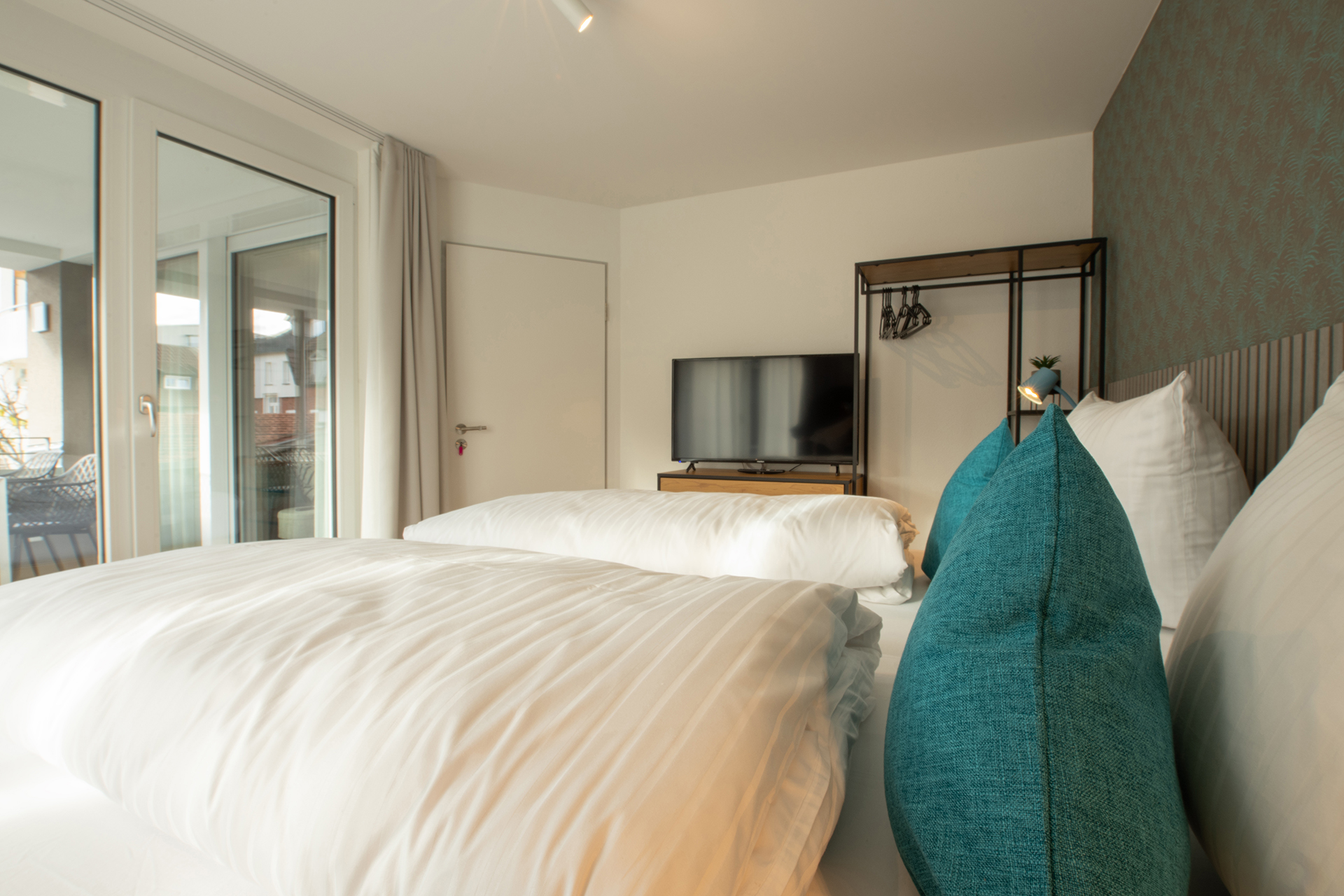 Ferienwohnung am Bodensee: Apartmenthaus Markdorf, Apartment 4 - Schlafen