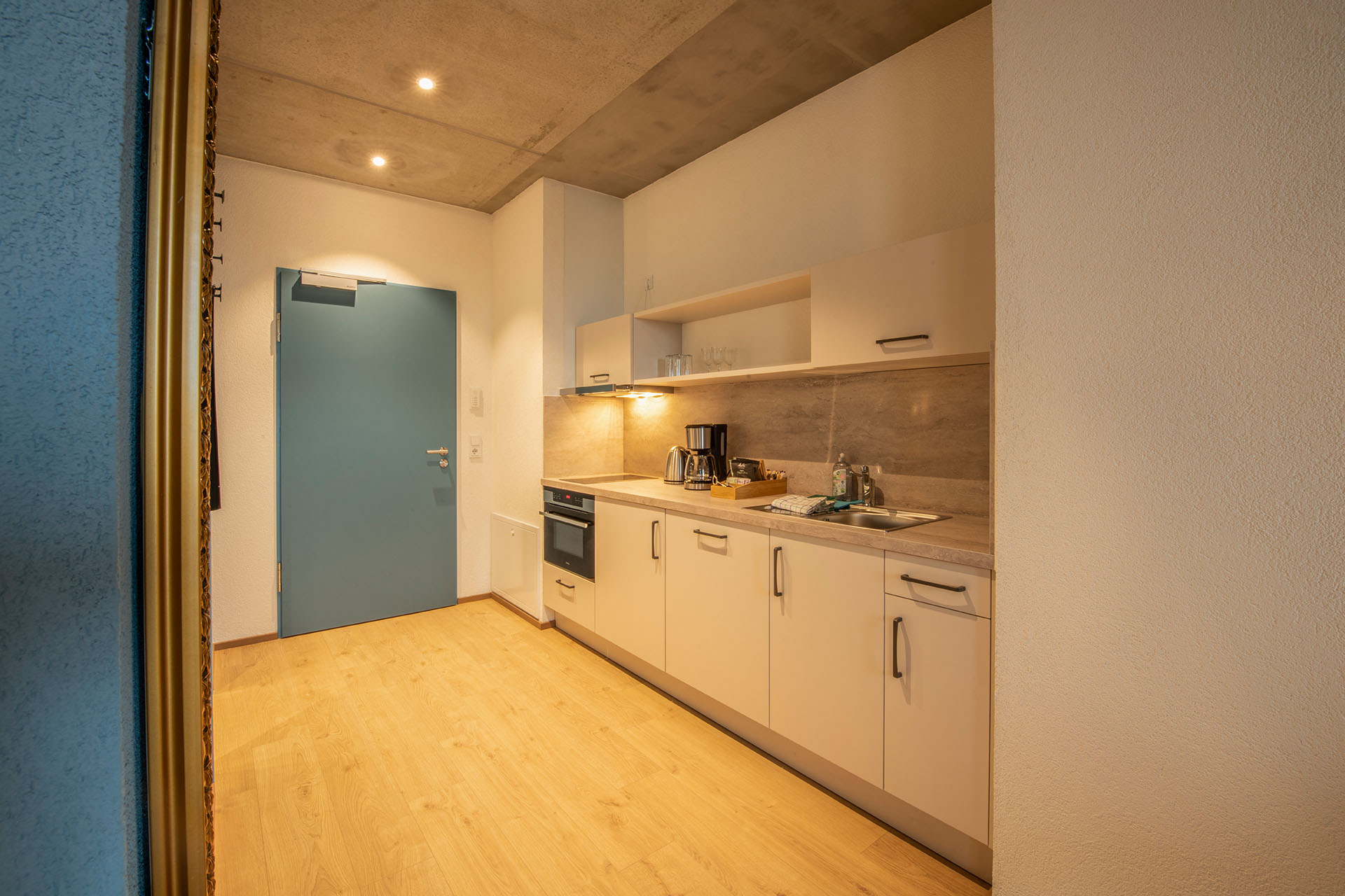 Das Adler, Markdorf - Familienzimmer - Küche