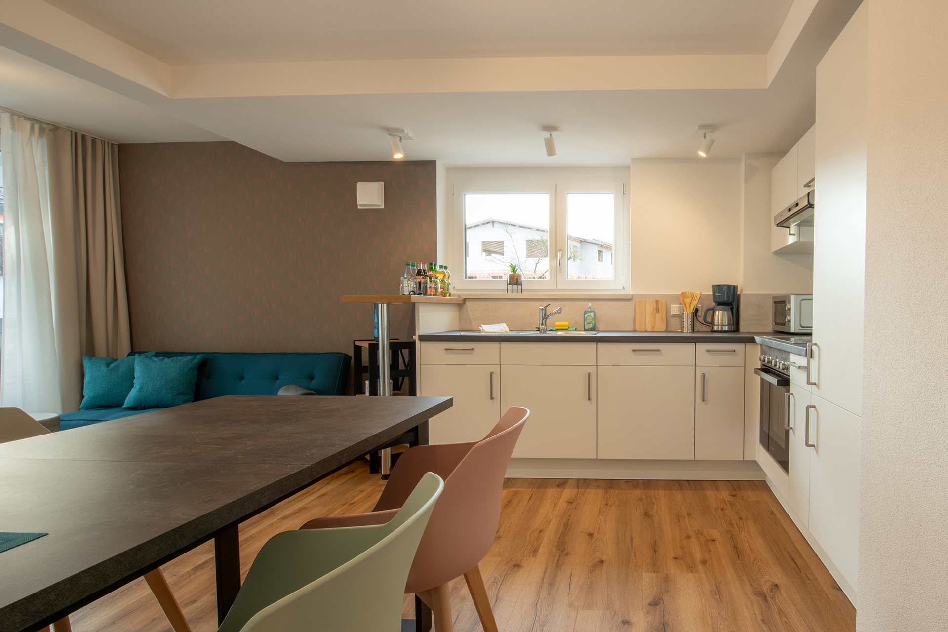 Holiday apartments on Lake Constance: Apartment House Markdorf, Apartment 4 - Kitchen
