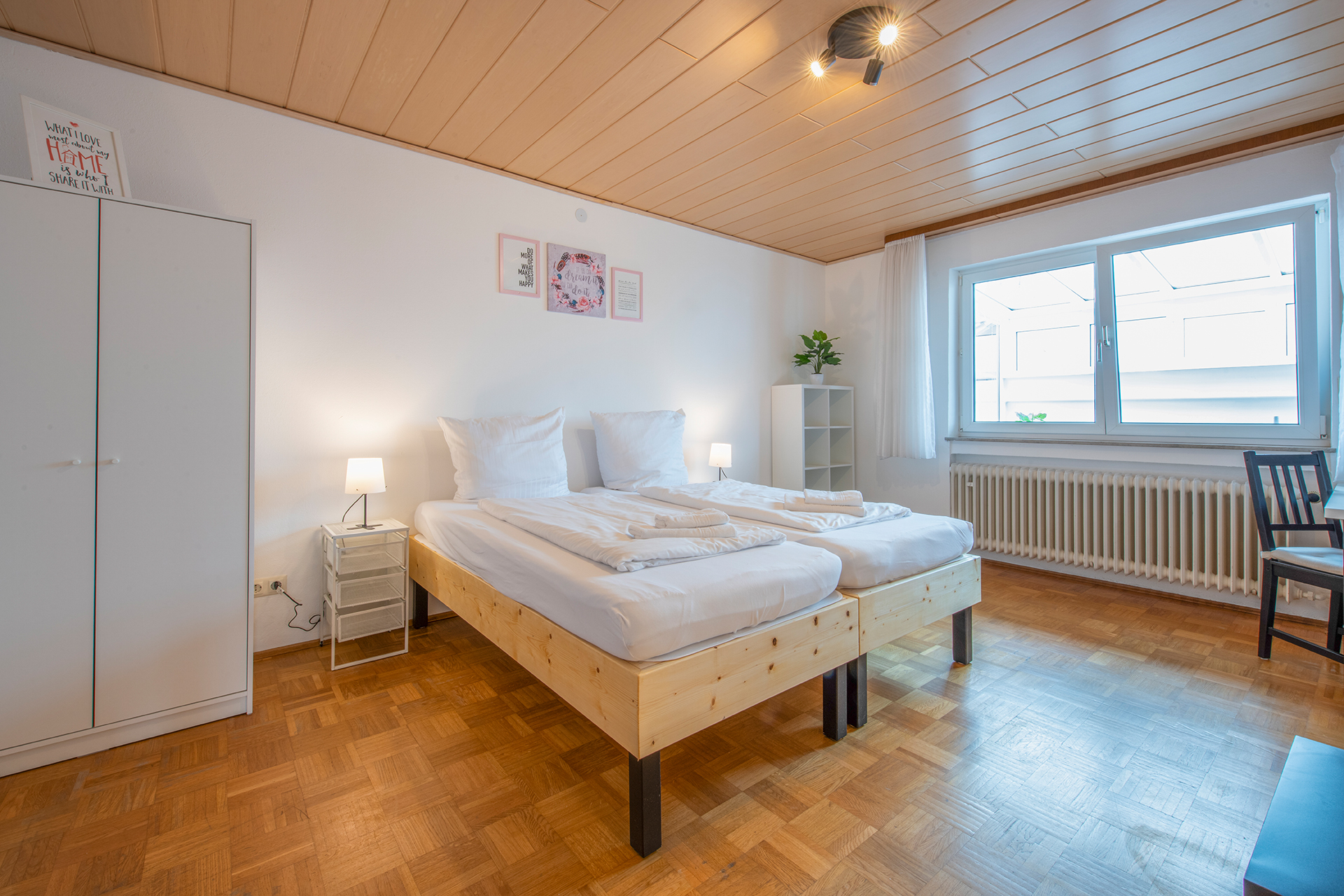 Ferienwohnung am Bodensee: Sonnhalde - Schlafzimmer 1