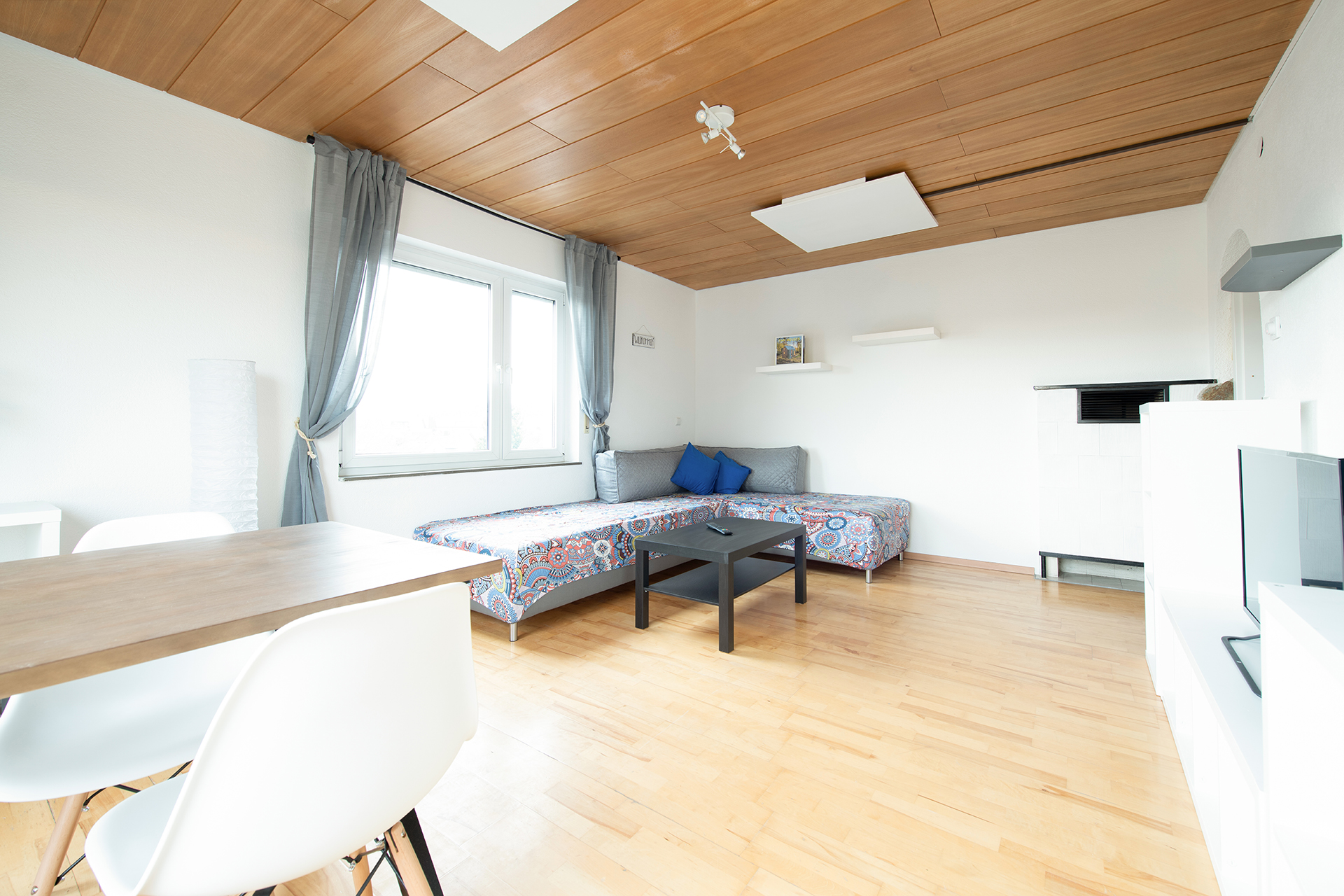 Holiday apartments on Lake Constance: Friedrichshafen - Living Room