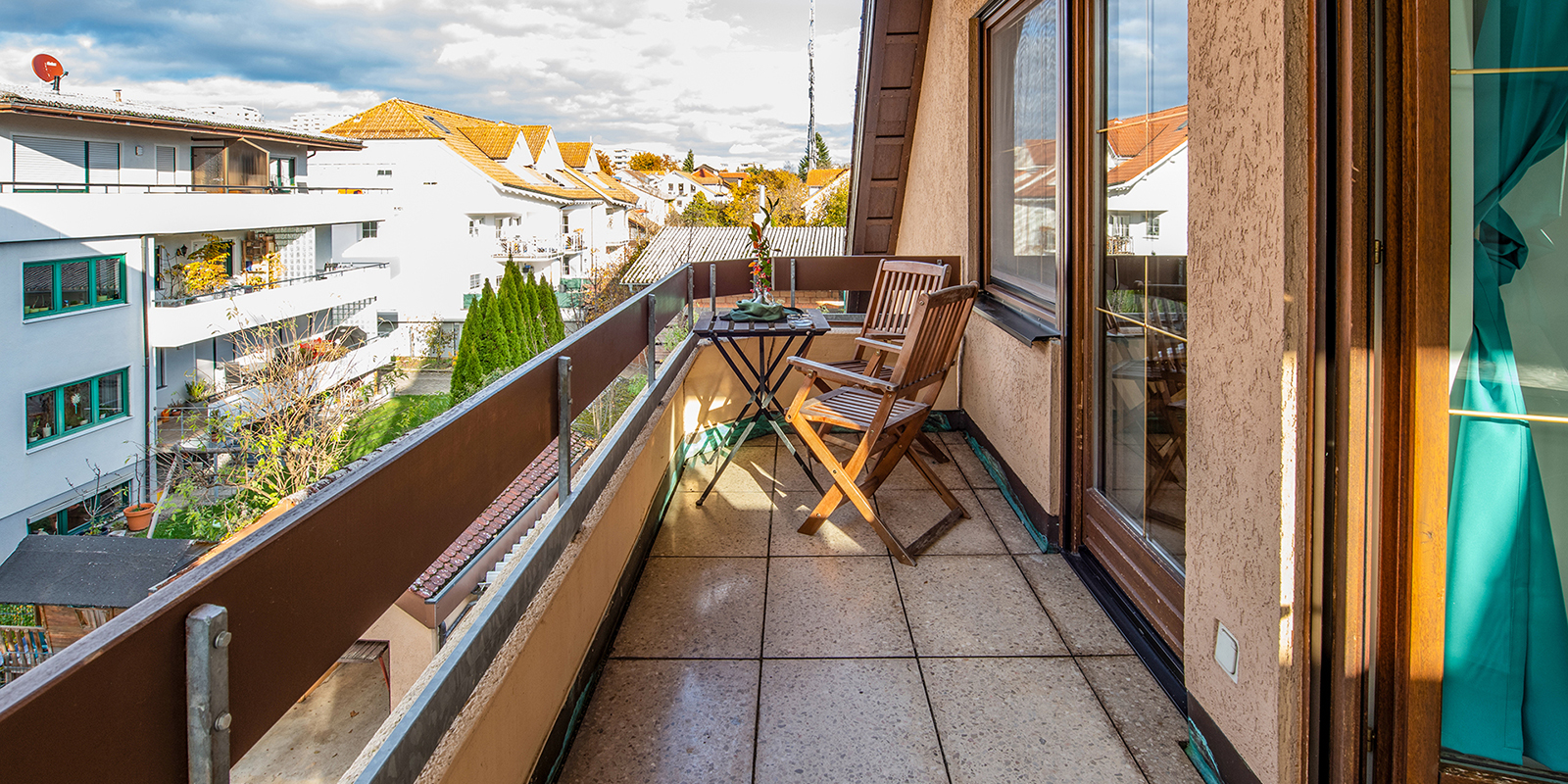 Holiday apartments on Lake Constance: Immenstaad 1 - Balcony