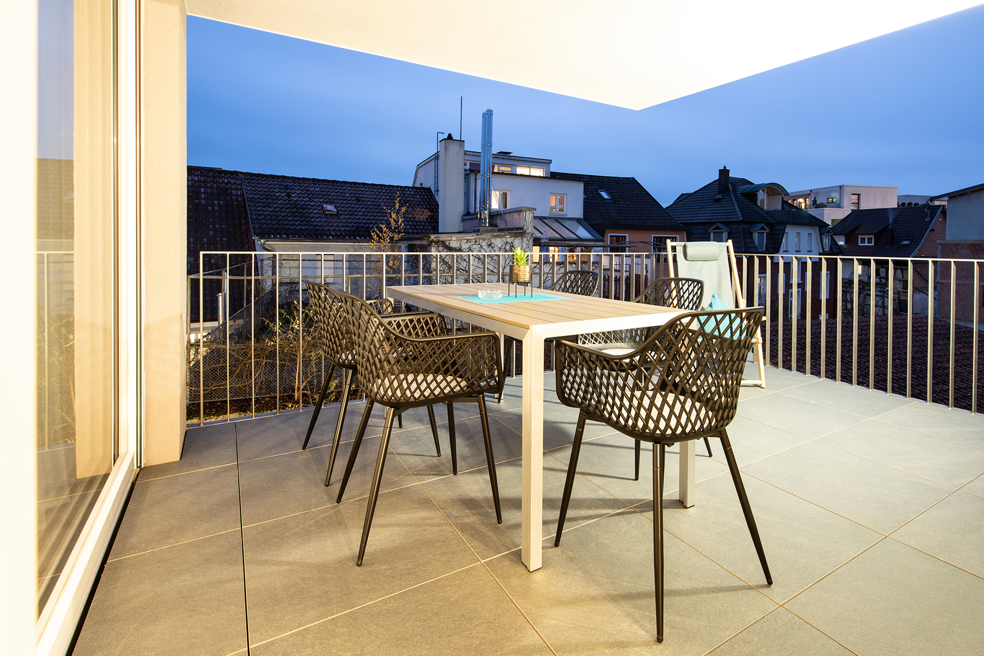 Holiday apartments on Lake Constance: Apartment House Markdorf, Apartment 5 - Balcony