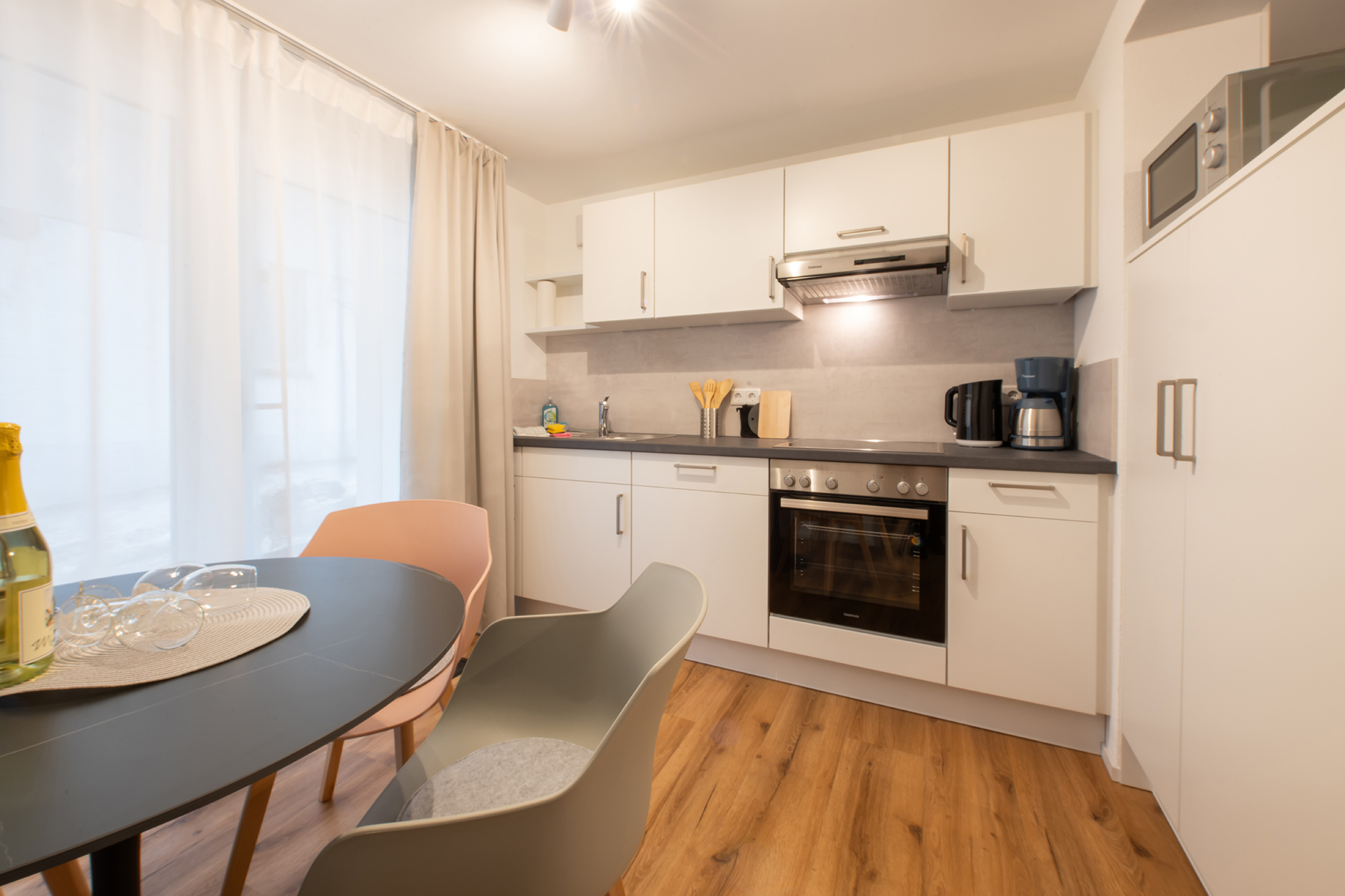 Holiday apartments on Lake Constance: Apartment House Markdorf, Apartment 2 - Kitchen