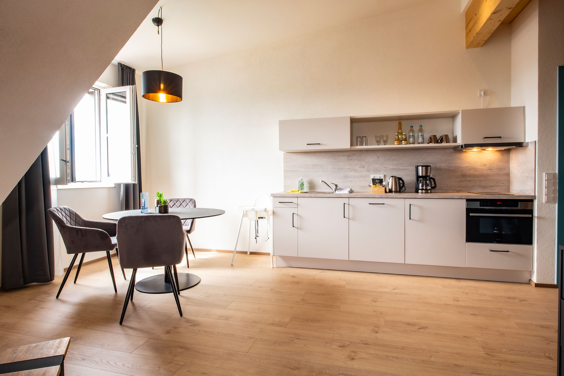 Das Adler, Markdorf - Superior Suite - Küche & Essen