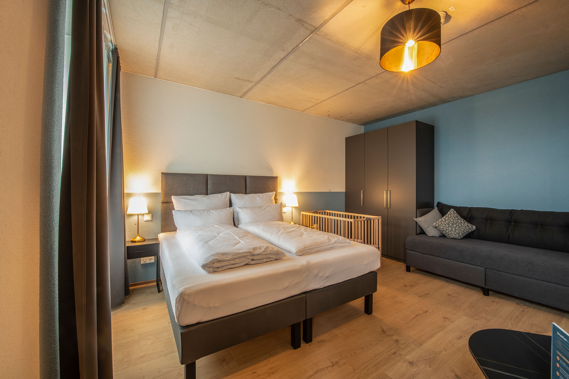 Das Adler, Markdorf - Familienzimmer - Schlafen & Wohnen