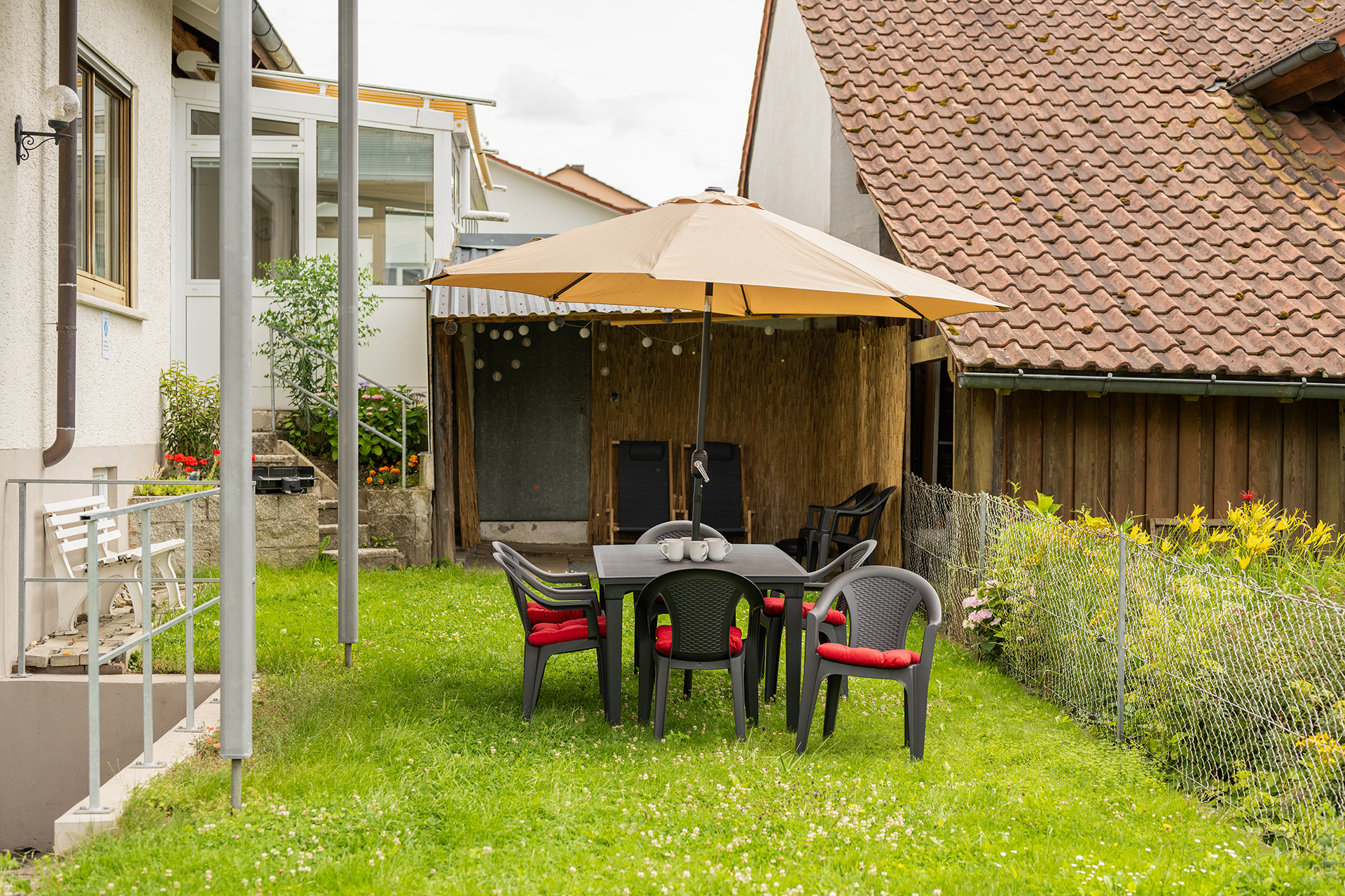 Ferienwohnung am Bodensee: Sonnhalde - Garten