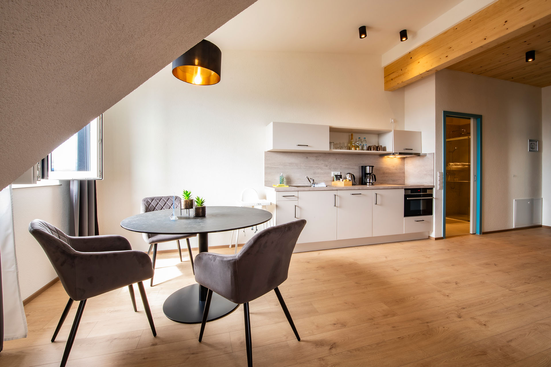 Das Adler, Markdorf - Superior Suite - Küche & Essen