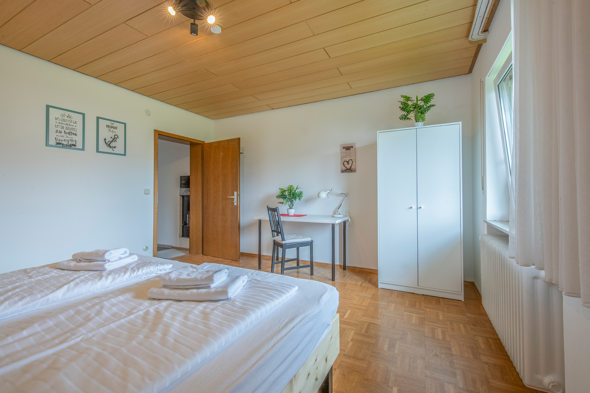 Ferienwohnung am Bodensee: Sonnhalde - Schlafzimmer 2