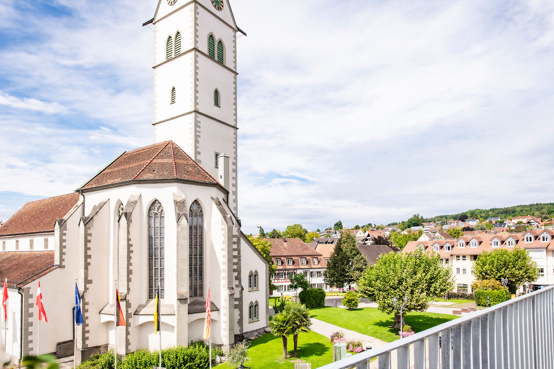 Das Adler, Markdorf - Doppelzimmer mit Balkon - Ausblick