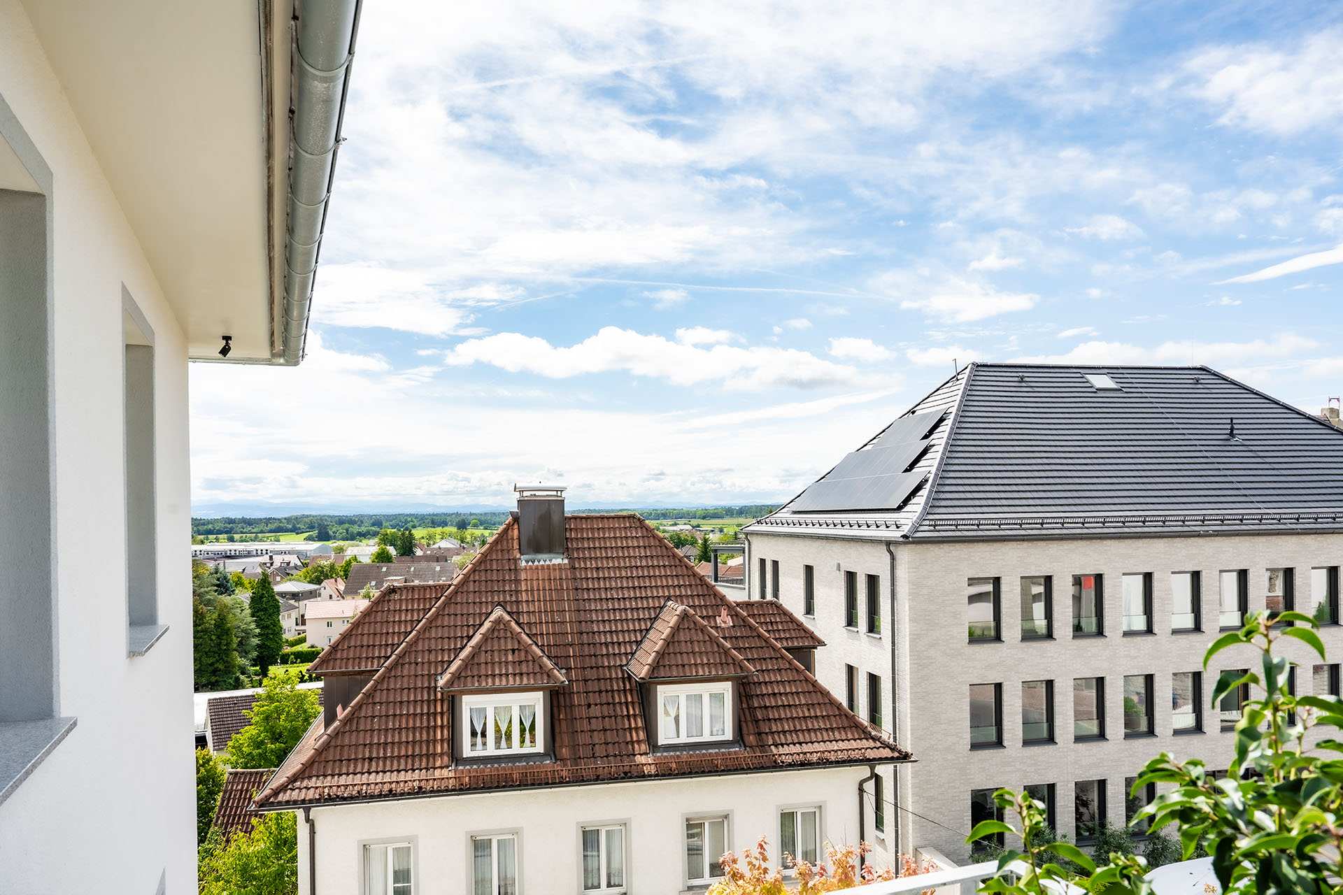Das Adler, Markdorf - Doppelzimmer mit Balkon - Ausblick